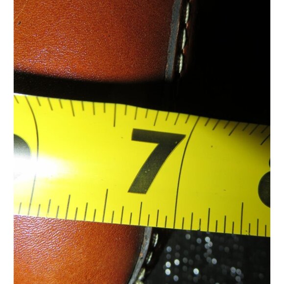 Patricia Nash Heritage Collection Leather Crossbody & Bernini Wallet Set Cognac - Picture 11 of 14